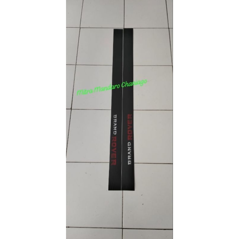 striping body stiker mobil kijang grand Rover