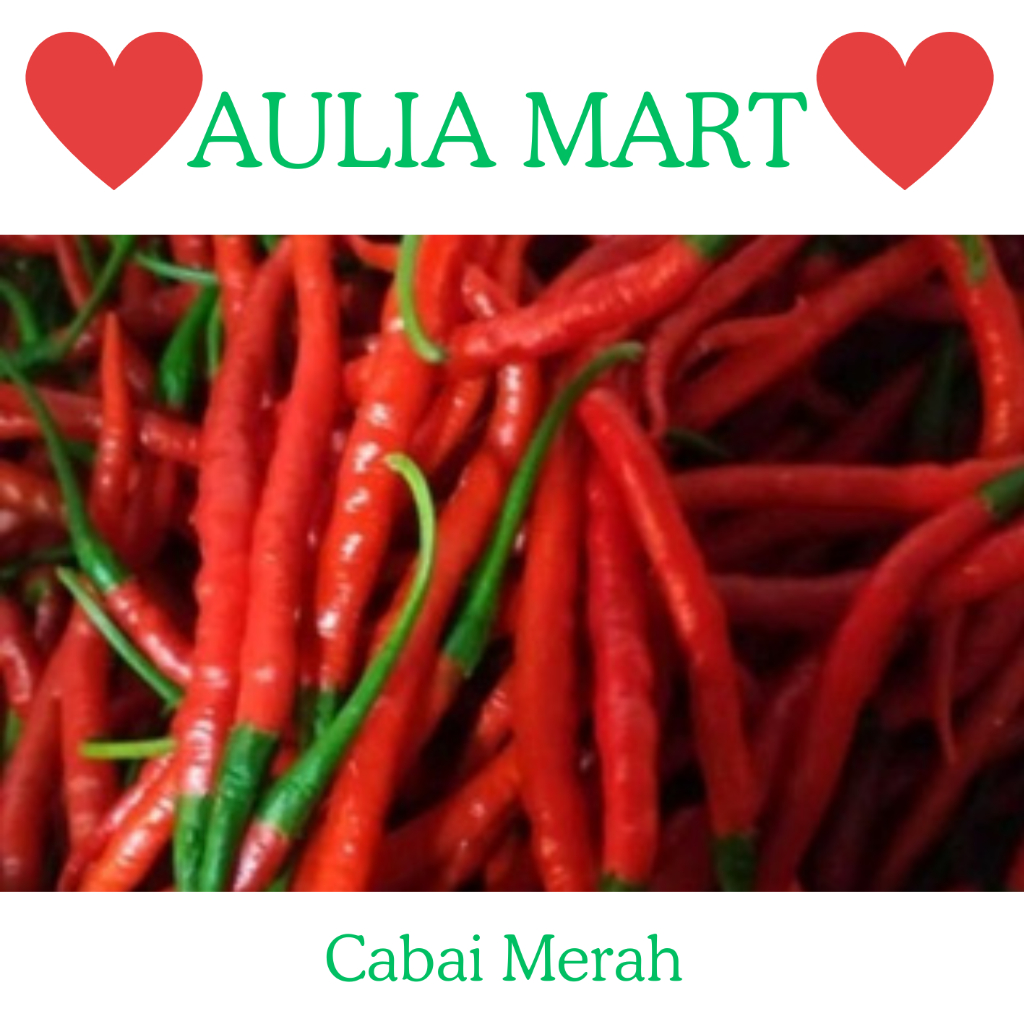 

Cabai / Cabe Merah per 100gr
