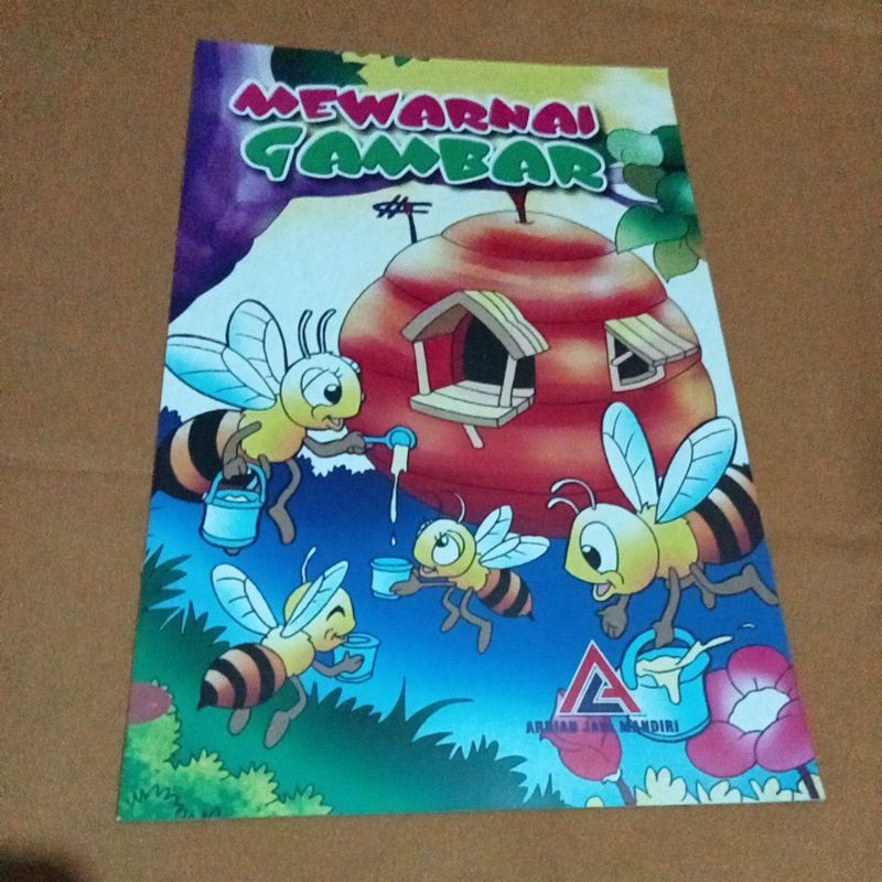 Buku Mewarnai Anak TK
