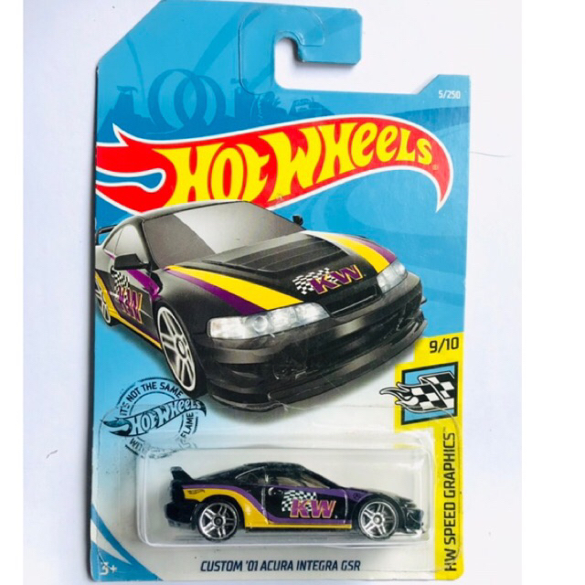 HOT WHEELS - 01 ACURA INTEGRA GSR