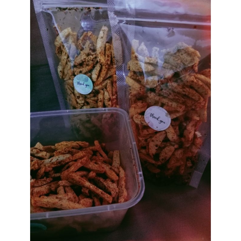 

basreng pedas daun jeruk250gr