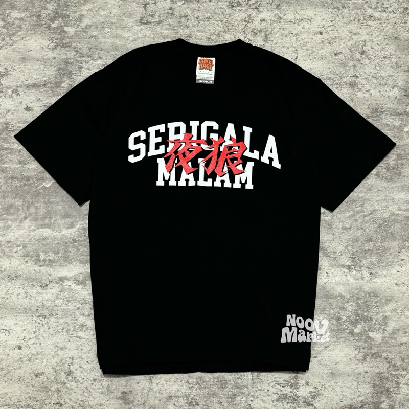 NOOV MUSIC Tshirt Baju Kaos Serigala Malam - YKCITY Tshirt - Black | Official Merchandise