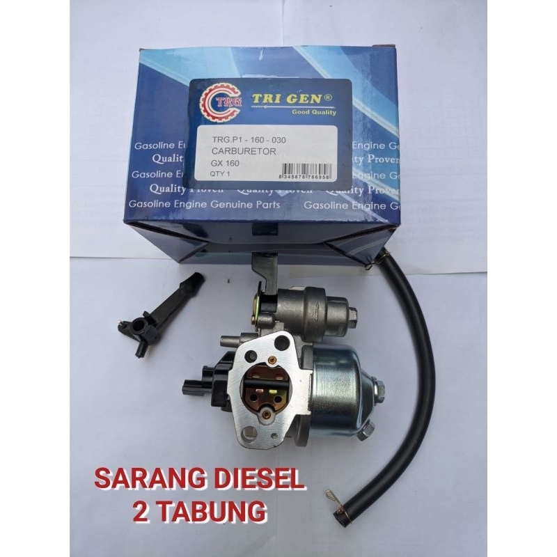CARBURATOR ASSY GX 160 / GX 200 / KARBURATOR GX 160 / GX 200 ( 2 TABUNG ) ORIGINAL TAIWAN
