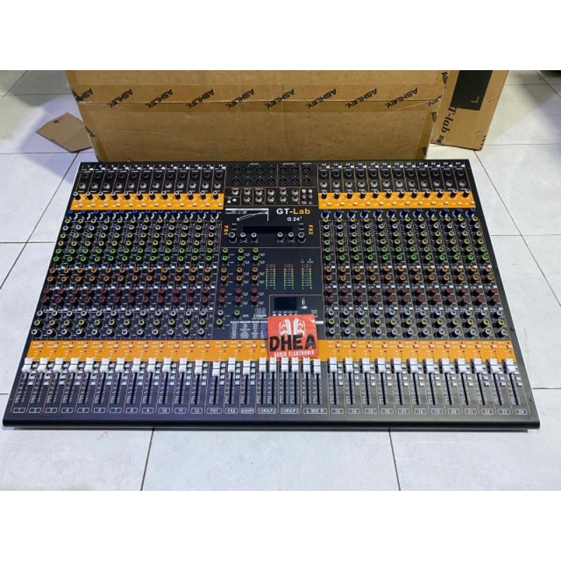 Mixer Audio GT-Lab 24 gen2 GT-Lab G24² Original By RDW 24 Chanel GT Lab 24 Ch Full XLR double Efek D