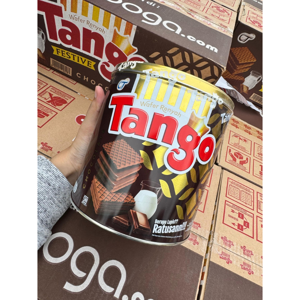 

Tango Coklat Festive Tango Wafer Cokelat Tango Varian Chocolate 240 gr