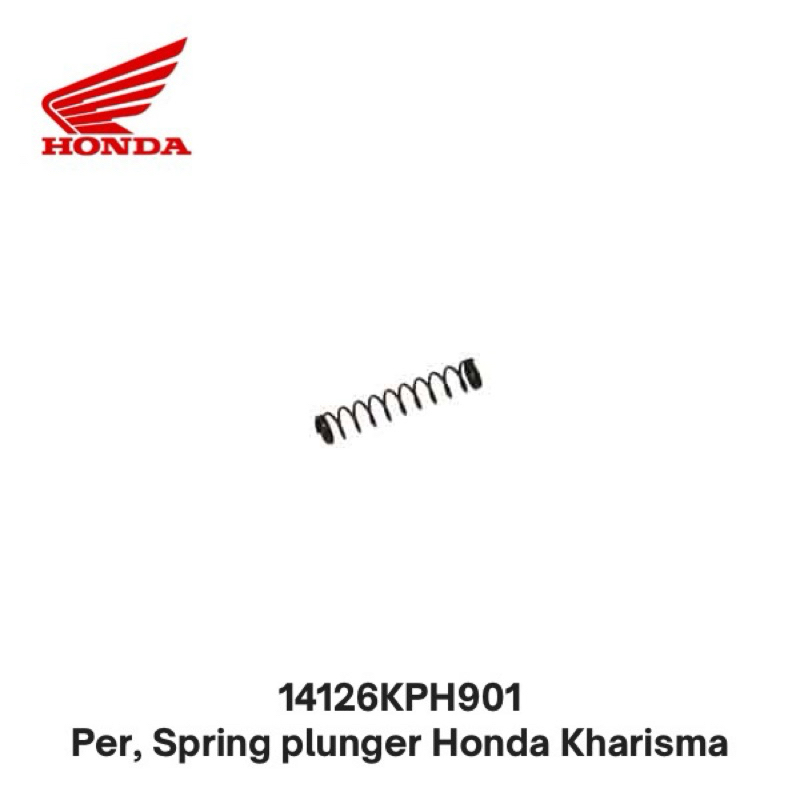 14126KPH901 Per, Spring plunger Honda Kharisma