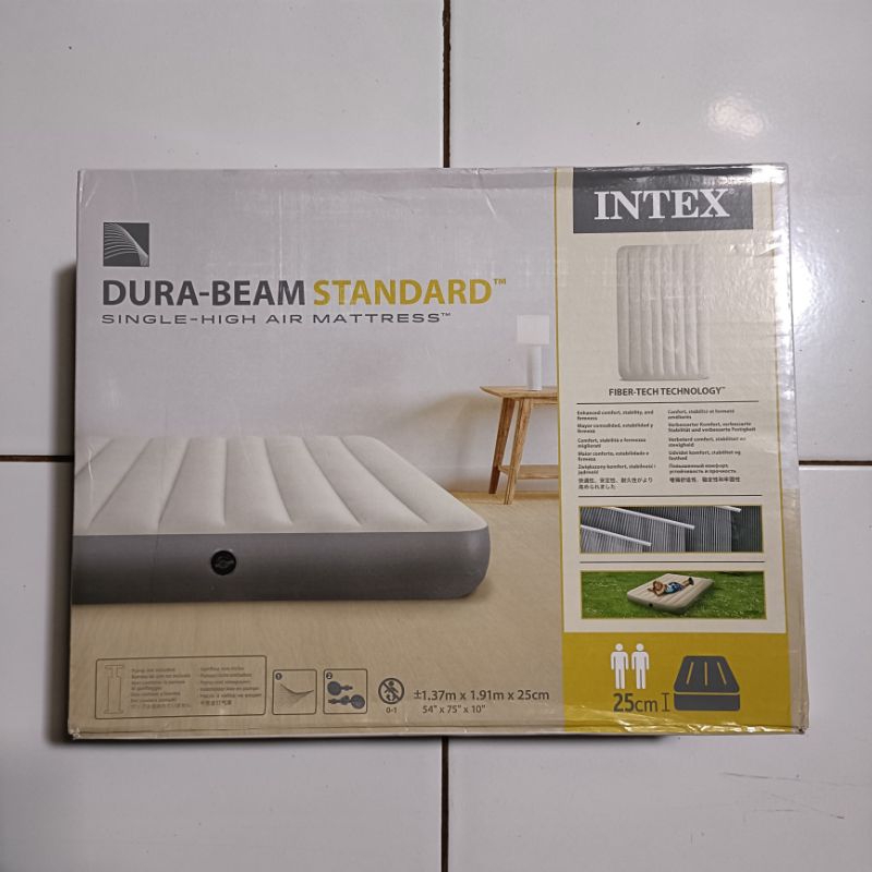 KASUR ANGIN INTEX DURABEAM STANDAR DOUBLE