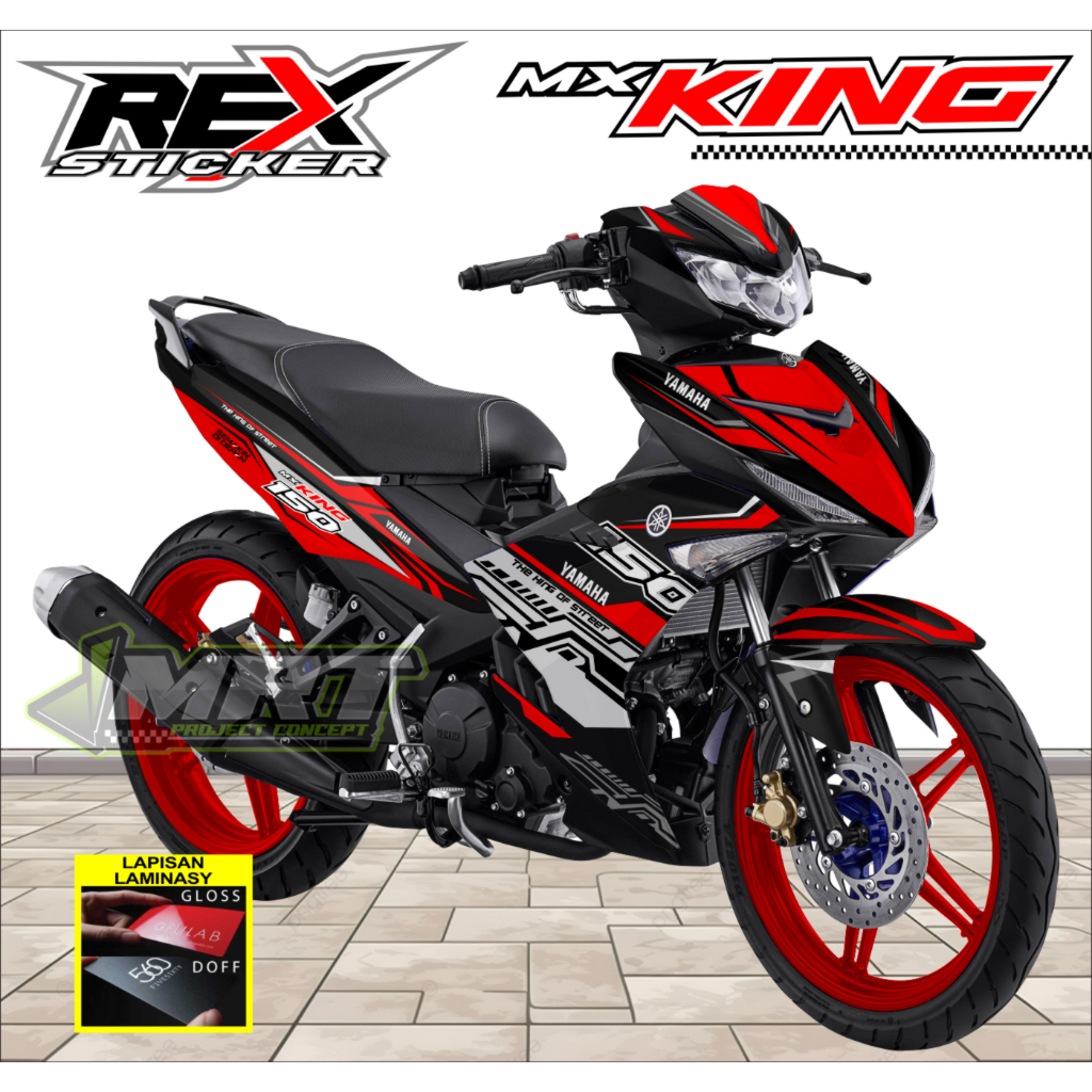 Decal Sticker MX KING 150, Sticker MX KING 150 cc / Decal Sticker MX KING 150, Sticker MX KING 150 c