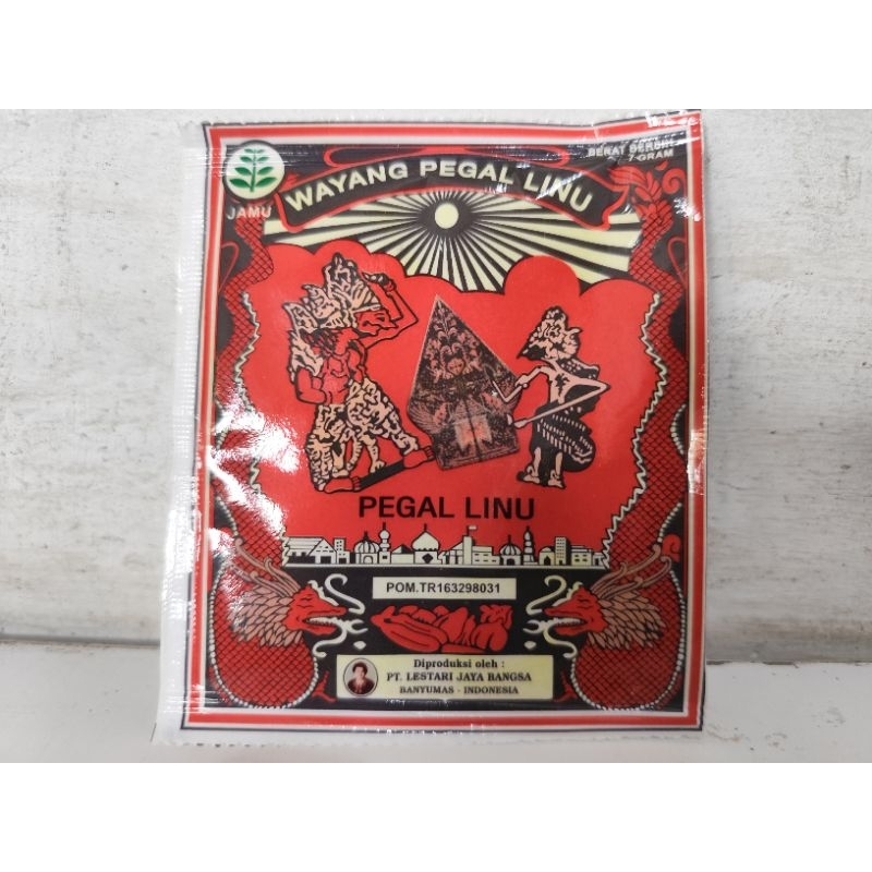 

( 1 SACHET) JAMU WAYANG PEGEL LINU ORIGINAL 100%