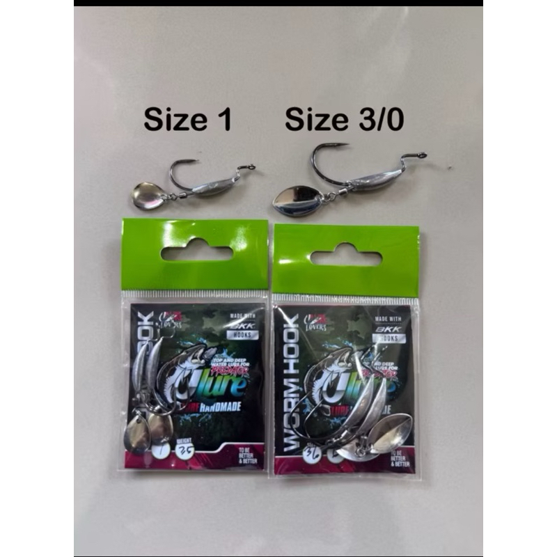 WORM HOOK BKK DENGAN BLADE