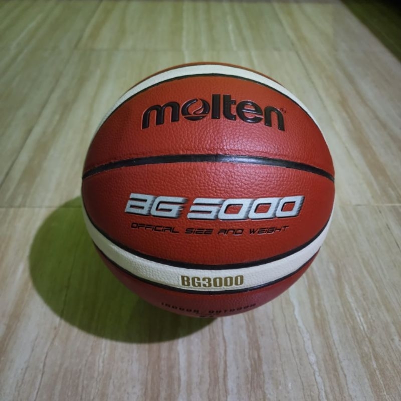 [ORIGINAL] Bola Basket Molten Tipe BG3000 Size 7 100% Original Thailand Free Jala Pentil