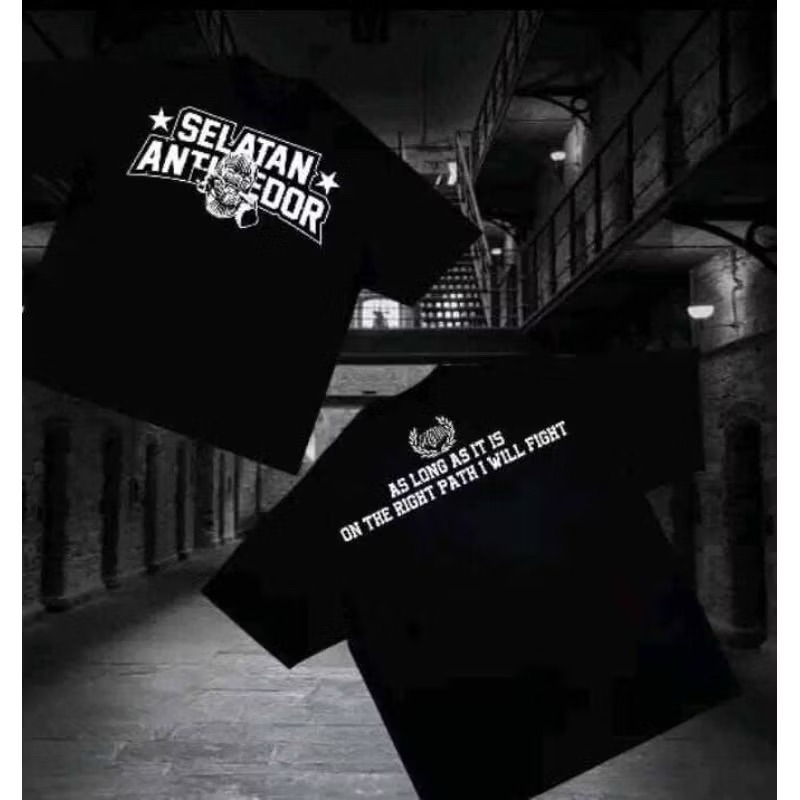TSHIRT-KAOS GANGSTER SELATAN ANTI GEDOR