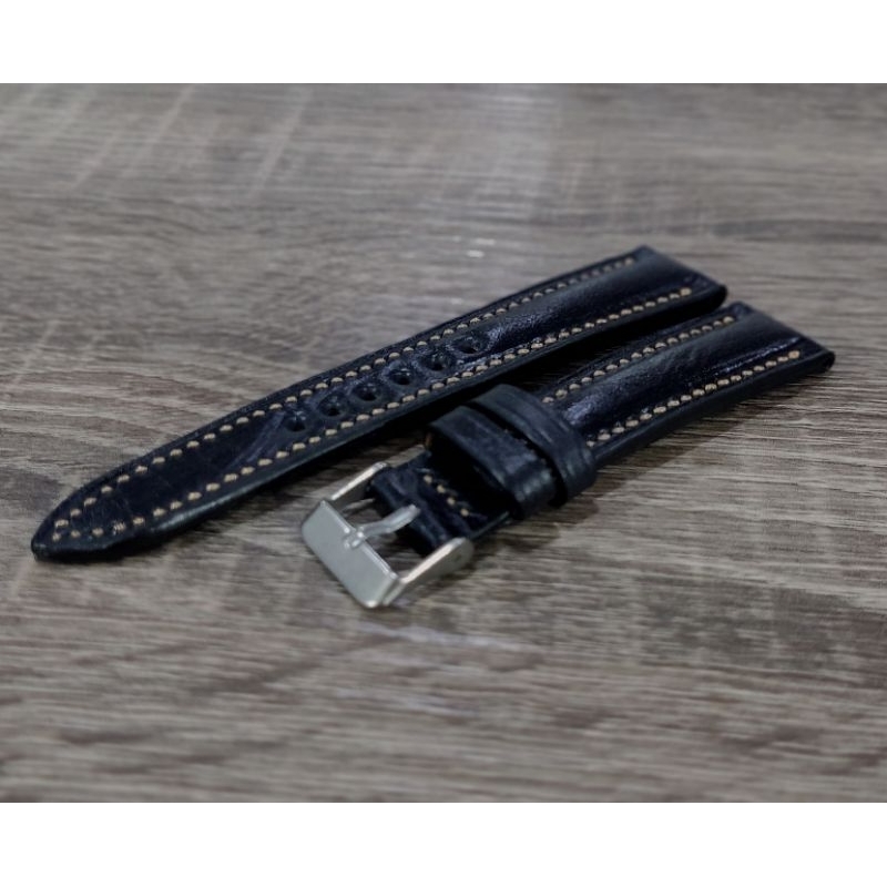 STRAP KULIT HANDMADE, TALI JAM TANGAN KULIT SAPI ,KALEP JAM TANGAN