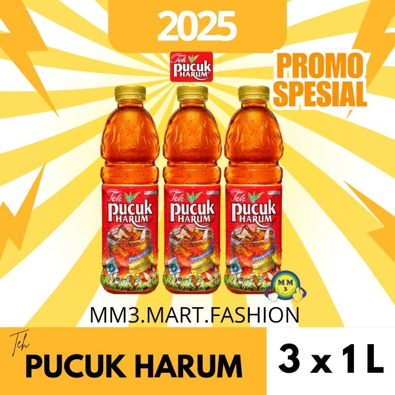 

TEH PUCUK HARUM 1LT + EKSTRA 300ML = 1300ML 3pcs