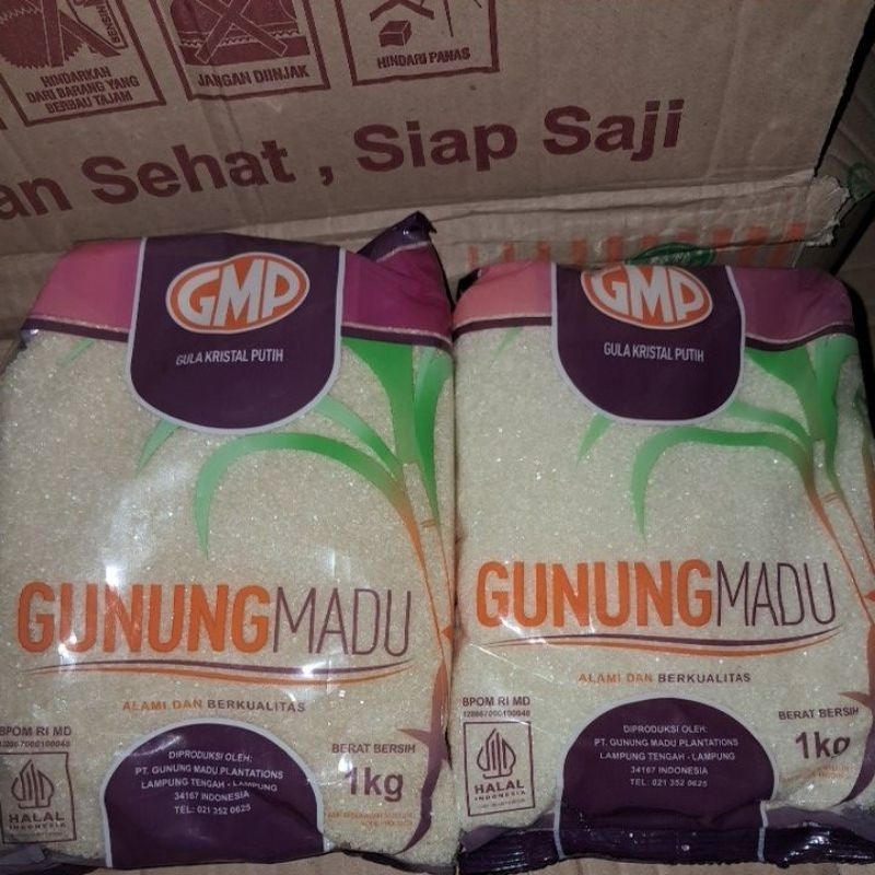 

GULA GMP Gunung Madu Alami dan Berkualitas Bersih 1kg