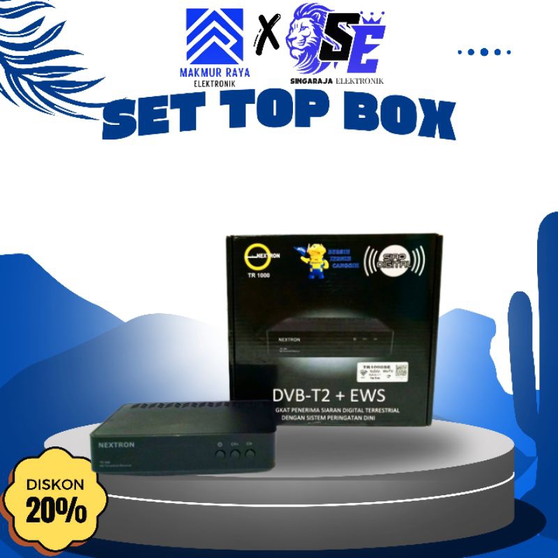 NEXTRON SET TOP BOX STB DVB T2 SNI CHIPSET SUNPLUS