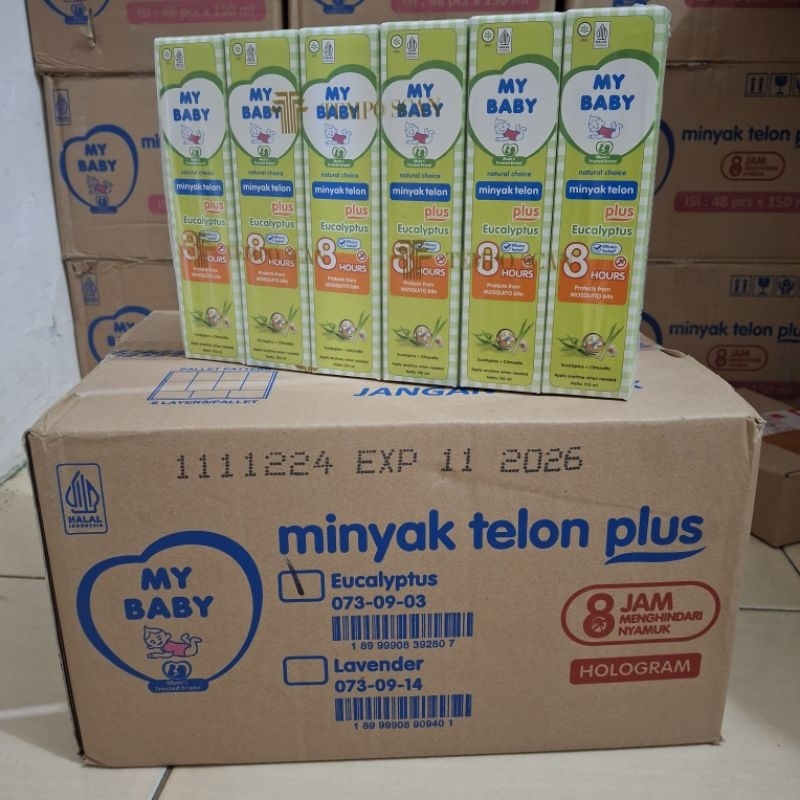 1 KARTON Minyak Telon My Baby