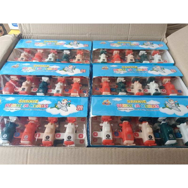 

permen pesawat baling besar 20 pcs