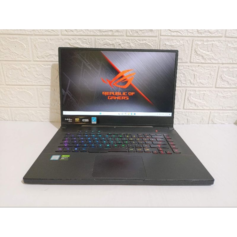 Asus ROG Zephyrus GU502GU Core i7 9750H Nvidia GTX 1660Ti 6GB RAM 16GB SSD 512GB Laptop Gaming Gen 9