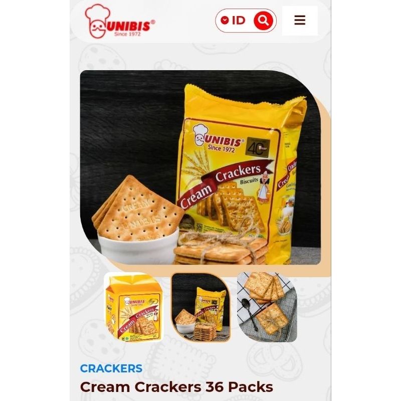 

CREAM CRACKERS 248GR Biskuit Snack