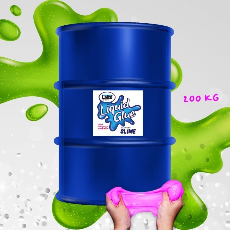

lem latte clear liquid glue bening slime 200kg