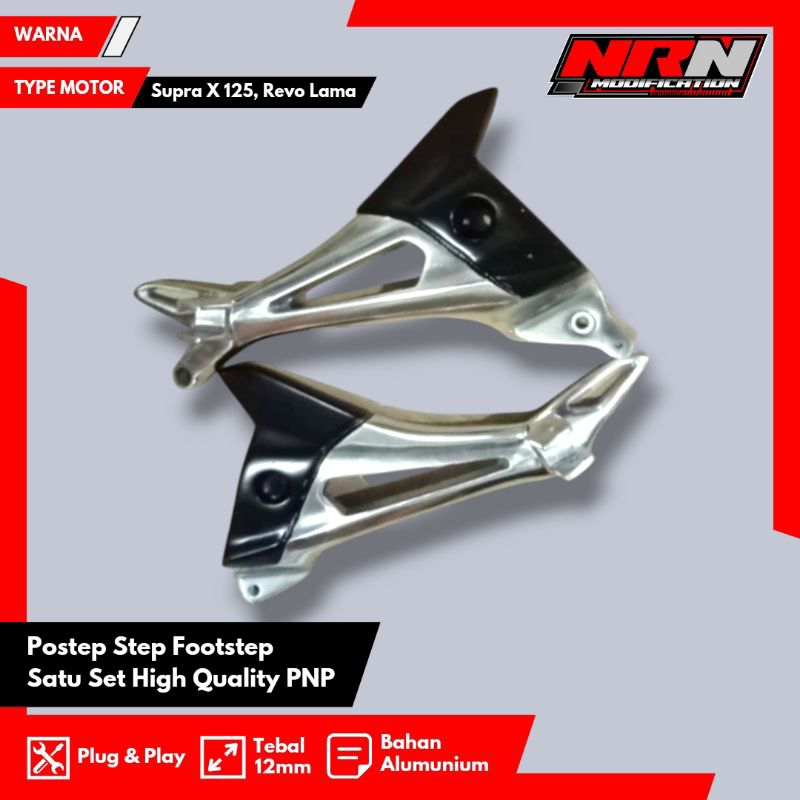 Footstep Supra X 125 Postep Supra X 125 Postep Revo Satu Set High Quality PNP Supra X 125 Dan Revo L