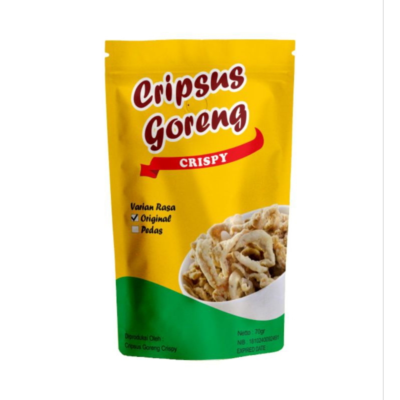 

Cripsus Goreng Crispy-Keripik usus