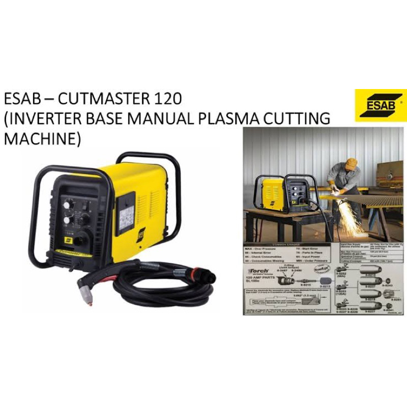 

Esab Cutmaster 120 inverter