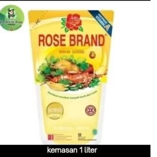

rose brand minyak goreng kemasan refill 1 liter