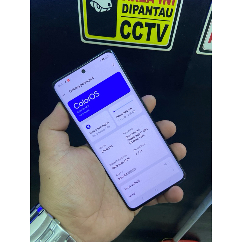 oppo reno 8t 5g 8/256 second
