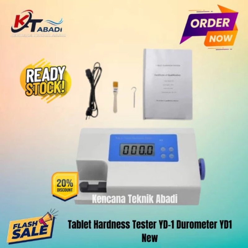 Tablet Hardness Tester YD-1 Durometer YD1 New