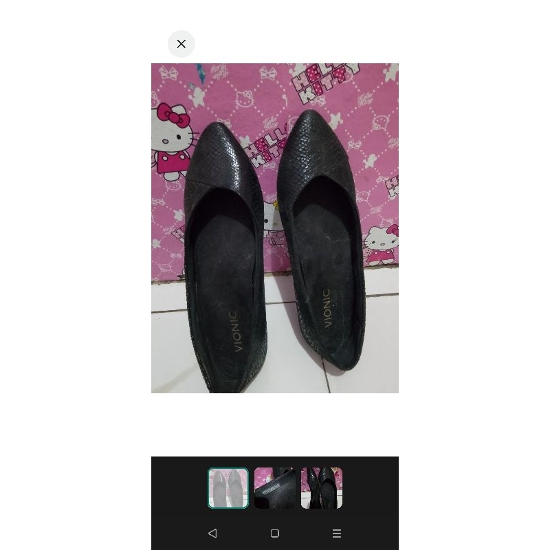 flatshoes vionic black