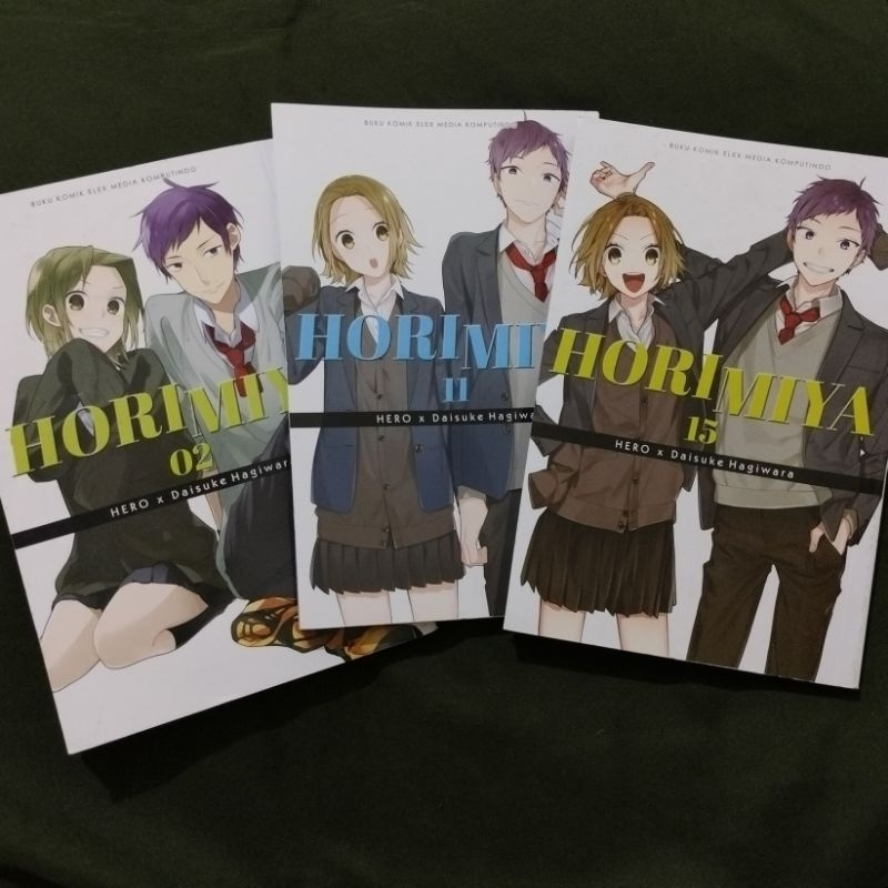 Manga Komik Horimiya VOLUME 02 11 15 Preloved Cabutan Second