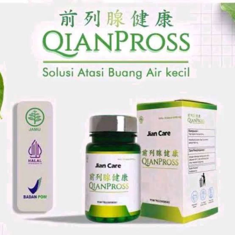 Jian Care Qianpross - Obat Herbal Untuk Meredakan Sering Kencing Prostat