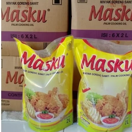 

MINYAK GORENG MASKU 2Liter/karton/ecer