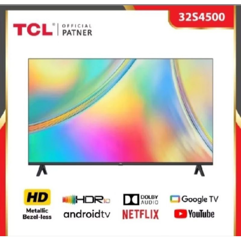 TCL Android Smart TV 32 Inc 32S4500