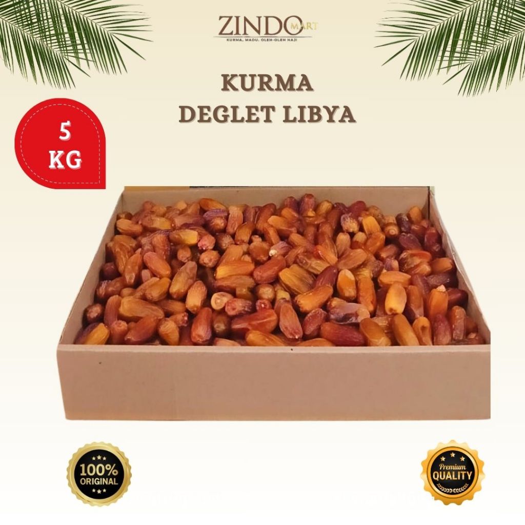 

KURMA DEGLET NON TANGKAI 5KG/ OLEH-OLEH HAJI UMROH CEMILAN SEHAT