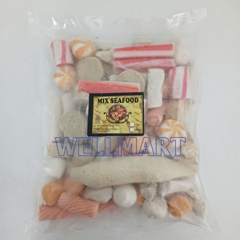 

Bakso Mix Seafood 1 Kg Halal Aneka Bakso Ikan Steamboat Shabu Shabu