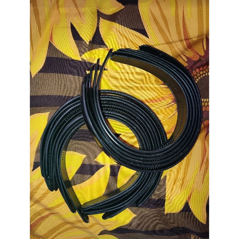 Bando Polos Besar Lebar Hitam Pusaka