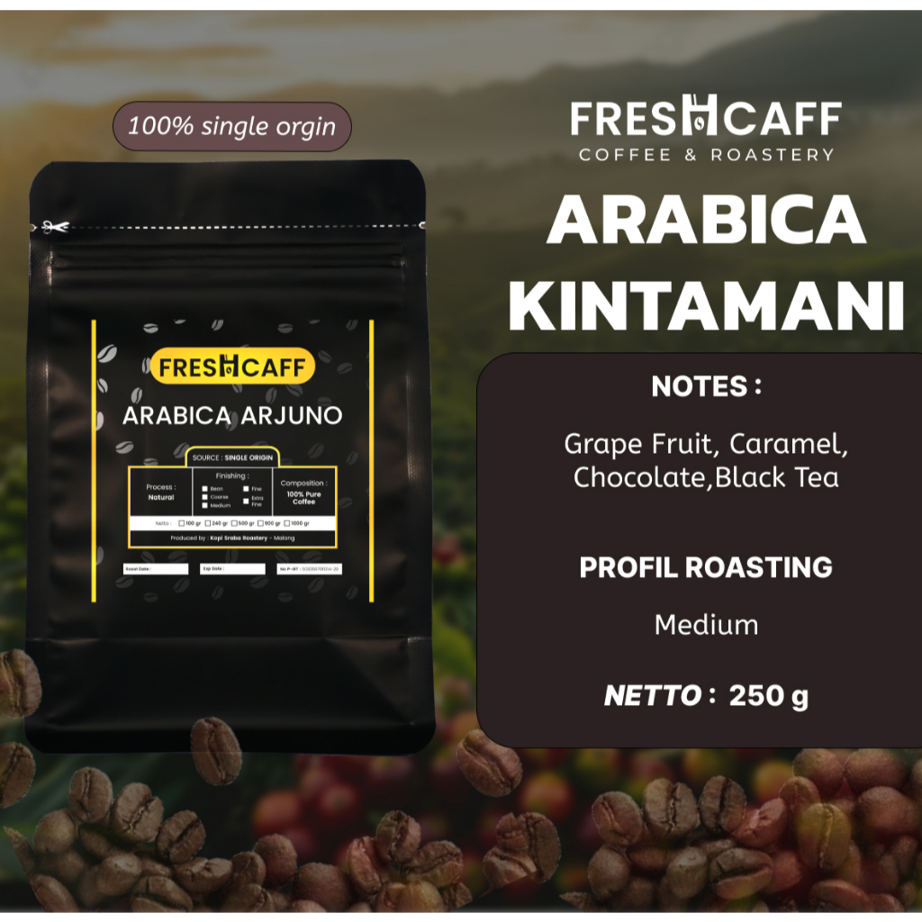 

Kopi Arabica KIntamani Bali 250 gram