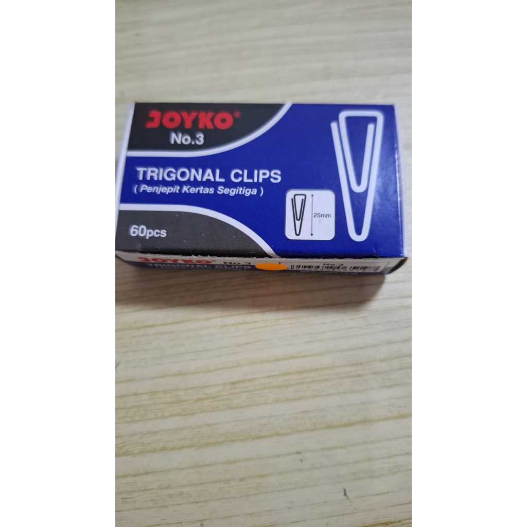

PAKBOS Ecer Trigonal Clips no 3 joyko (2PCS)