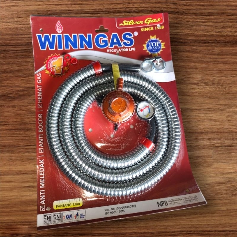 Regulator dan Selang Winn'Gas