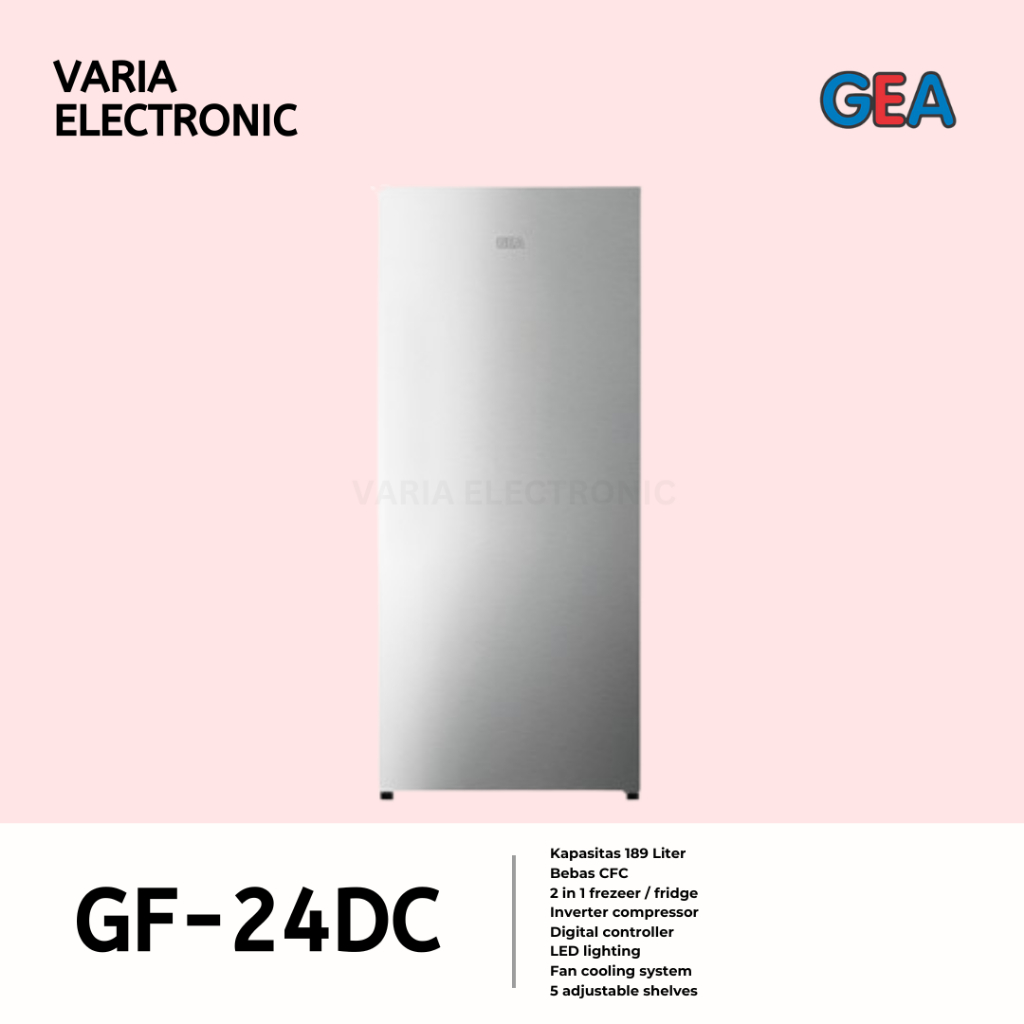 Standing Freezer GEA GF-24DC Kapasitas 189 Liter