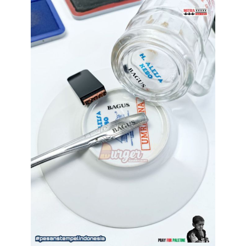 

Jual Stempel Piring/ Gelas/ Sendok