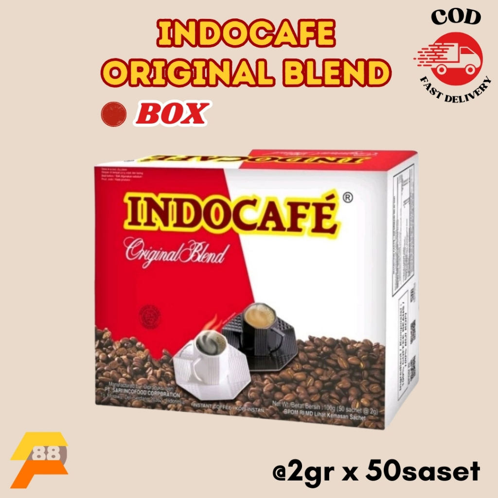 

Indocafe Original Blend Box 50 Sachet