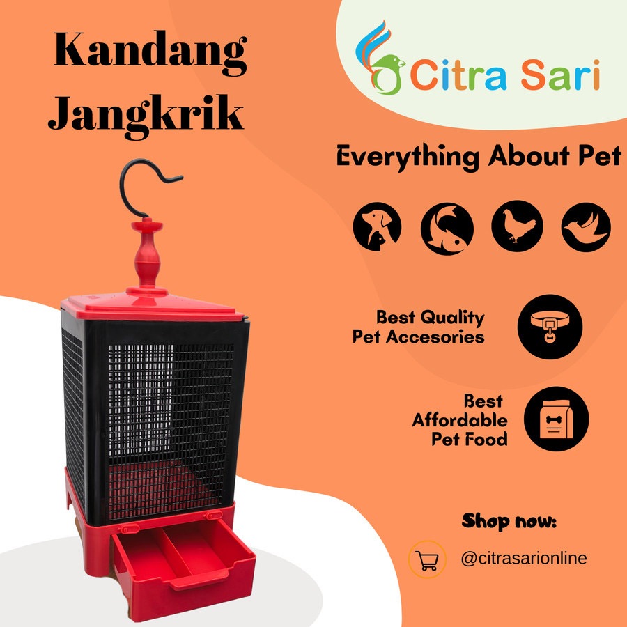 Kandang Jangkrik + Uler Merek Asena Model Terbaru Kandang Wadah Tempat Ternak Ulat Larva Maggot Caci