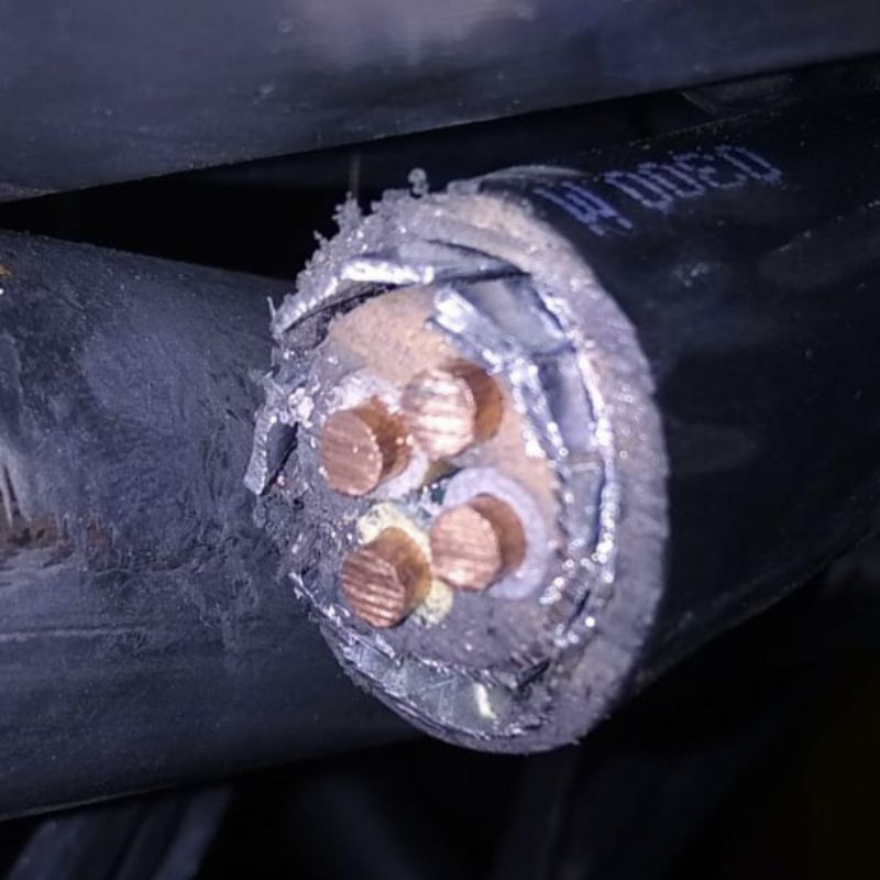 kabel NYFGBY 4x10mm Extrana kabel tanam armor 4x10 CU/PVC/SFA/PVC