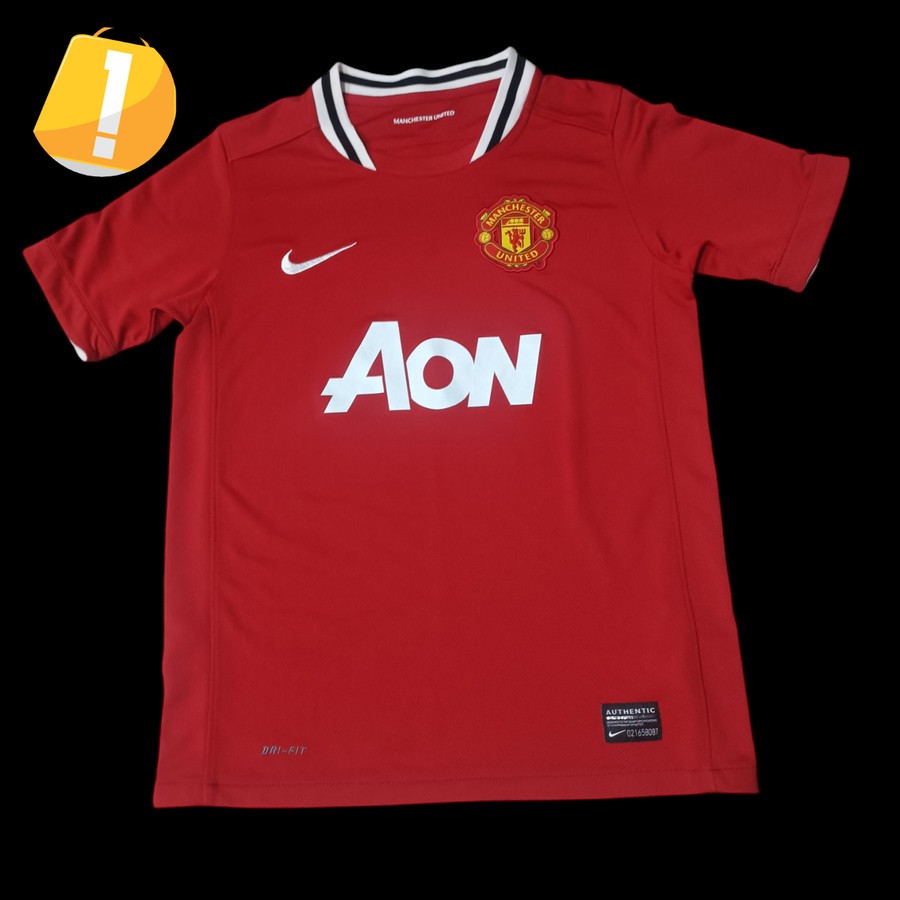 JERSEY HOME MANCHESTER UNITED 2011 2012 YOUTH KIDS BAJU BOLA ANAK ANAK REMAJA SETAN MERAH FOOTBALL J