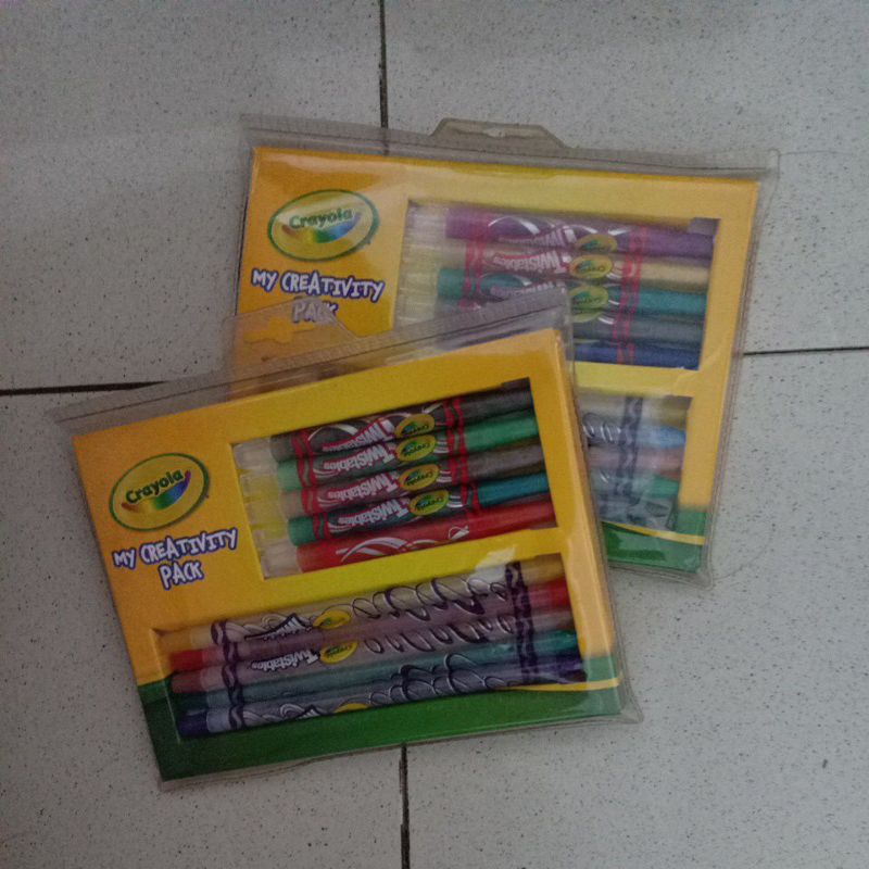

CRAYOLA MY CREATIVITY PACK || CRAYOLA ASLI || ORI