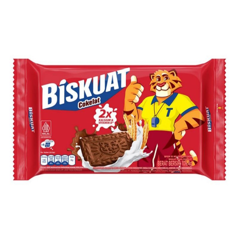 

Biskuat Biskuit Coklat 106.4 g